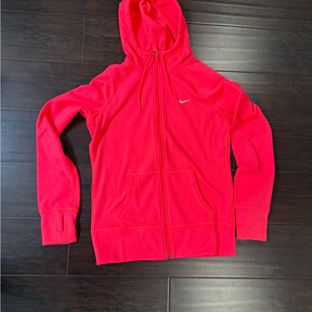 Nike Hot Pink Zip-Up Hoodie